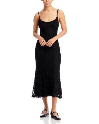 Bardot - Adoni Floral Mesh Midi Slip Dress