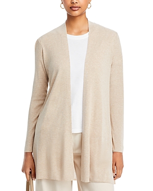 Eileen Fisher Straight Cardigan Sweater In Mpoat