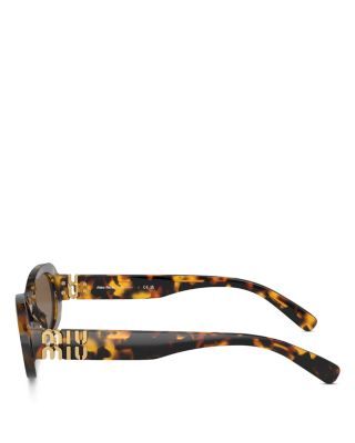 Oval Sunglasses, 50mm