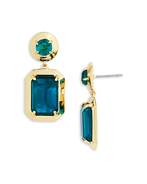 Aqua Teal Drop Earrings - 100% Exclusive In Blue/gold