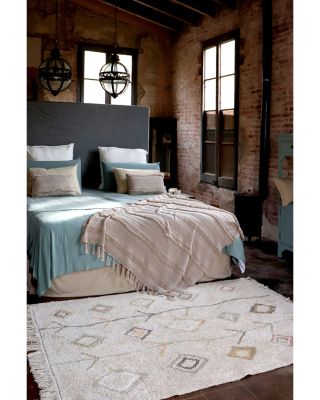 Bereber Style Kaarol Earth Area Rug, 4'7" x 6'7"