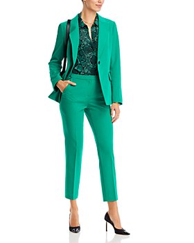 Emerald Green Oversized Pantsuit for Women, Emerald Formal Pants Suit for  Business Women, Formal Pantsuit for Women in Men's Style 
