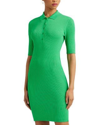 Ralph Lauren - Ribbed Polo Sweater Dress