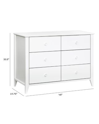 Sprout 6 Drawer Double Dresser