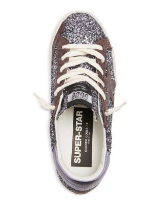 Women's Super-Star Glitter Low Top Sneakers