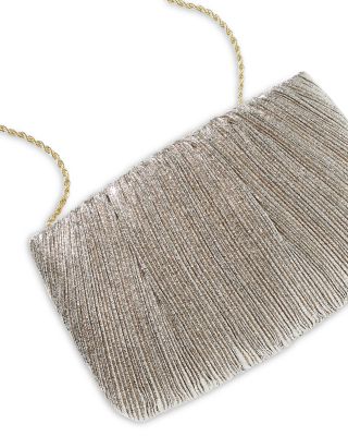Brit Flat Pleated Pouch Clutch