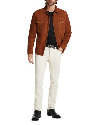 Emmons Regular Fit Suede Shirt Jacket
