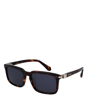Ferragamo Prisma Rectangular Sunglasses, 56mm