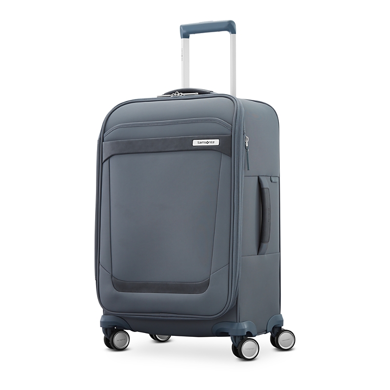Samsonite Elevation Plus Softside Carry On Expandable Spinner In Slate