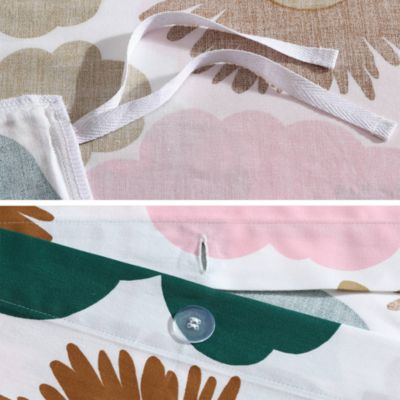 Pieni Kukkatori Cotton Duvet Cover Set, King