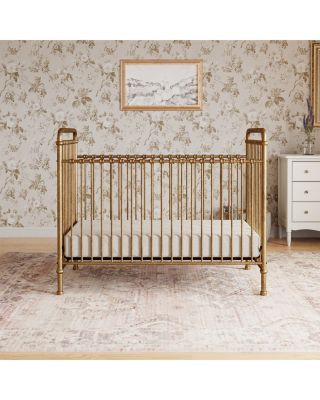 Abigail 3-in-1 Convertible Crib in Vintage Gold Tone