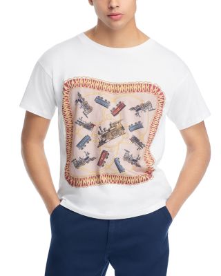 Bally Printed T-shirt In White