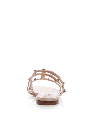 Women's Rockstud Slide Sandals