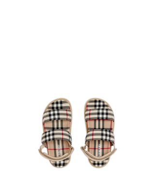 Unisex Jamie Archive Check Sandals - Toddler, Little Kid