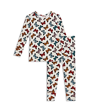 Posh Peanut Girls' Larisa Butterfly Print Pajamas - Baby, Little Kid