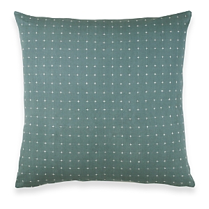 Shop Anchal Cross-stitch Throw Pillow In Spruce