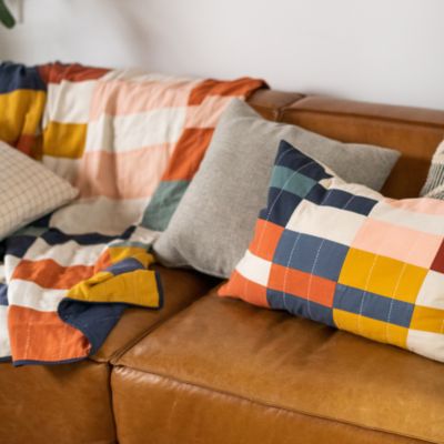 Multi Check Lumbar Pillow