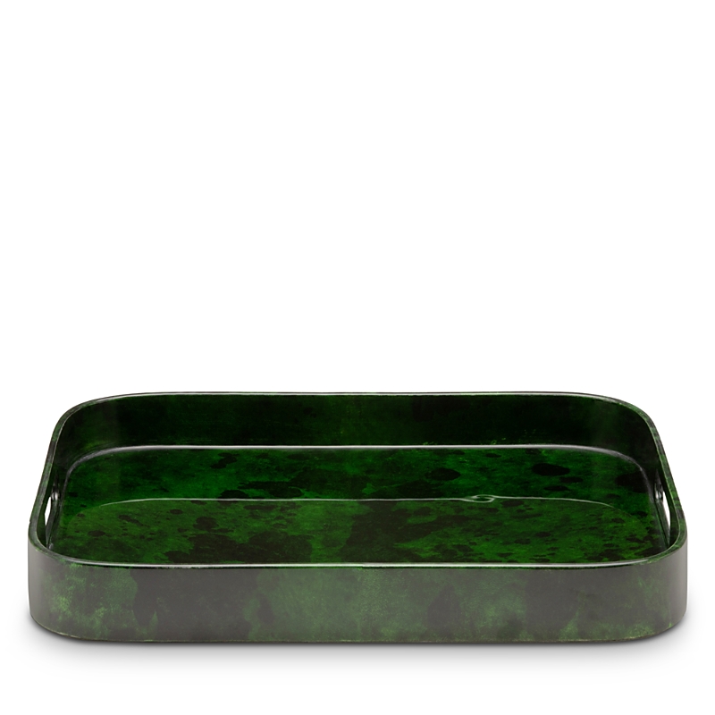 Blue Pheasant Nelson Bar Tray In Emerald Gloss