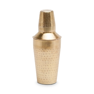 Blue Pheasant Winsford Cocktail Shaker In Antique Brass