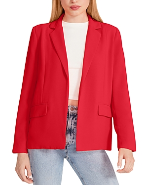 Steve Madden Payton Blazer In True Red