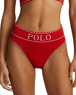 Polo Ralph Lauren Logo Waistband Modern Briefs - 100% Exclusive In Haute  Red