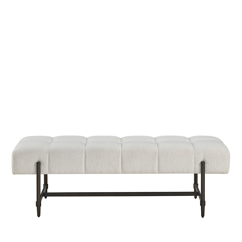 Bloomingdale's Serena Bench In White