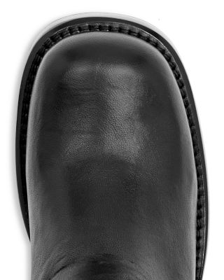 Women's Reflection Block Heel Moto Boots