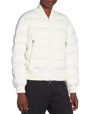 Moncler quilted bomber jacket online