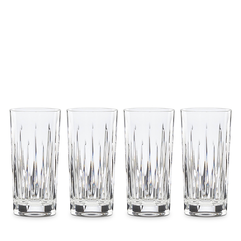Reed & Barton Soho Highball Glasses, Set Of 4 In Clear