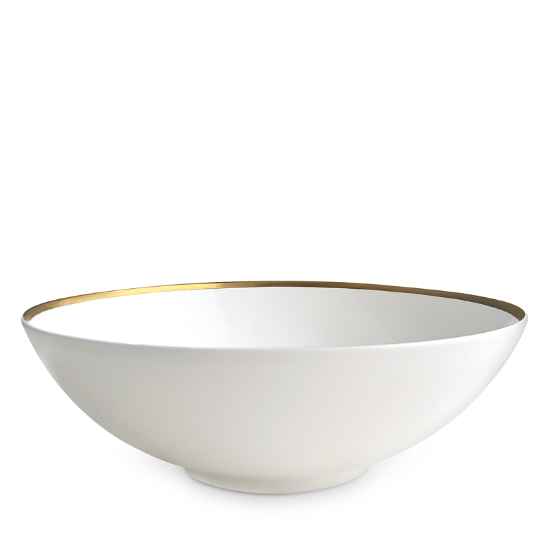 Twig New York Golden Edge Serving Bowl In Gold