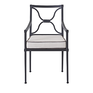 Universal Bloomingdale's Seneca Outdoor Dining Chair In Charcoal