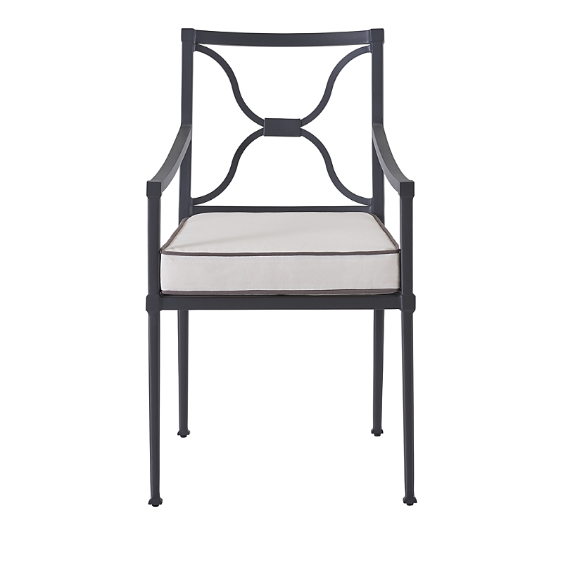 Universal Bloomingdale's Seneca Outdoor Dining Chair In Charcoal