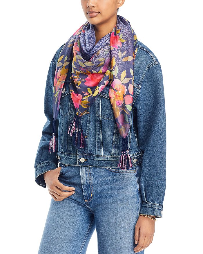 Johnny was scarf deals tie midi dress