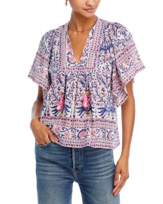 Bell - Floral Pattern Angel Top