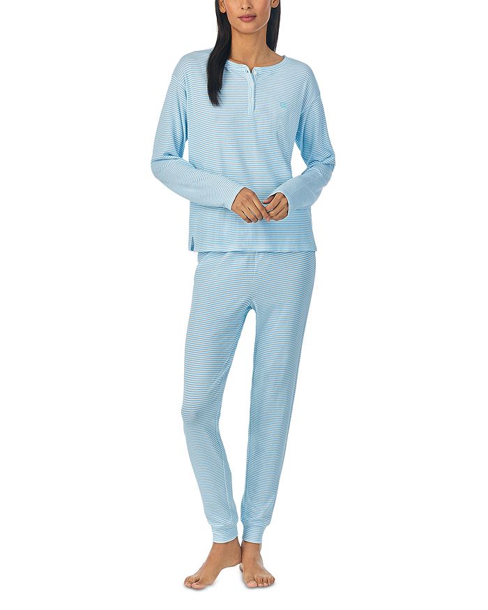 Ralph Lauren Ralph Lauren Striped Long Pajama Set | Bloomingdale's