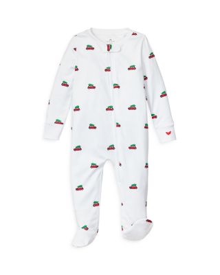 Petite Plume Unisex Holiday Journey Luxe Pima Cotton Footie - Baby