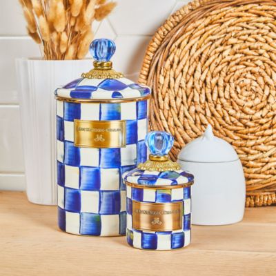 Royal Check Canister - Large