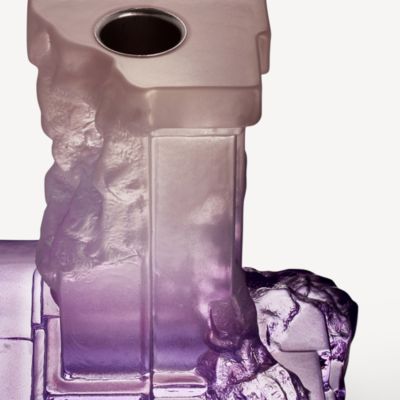 Rocky Baroque Candlestick, Medium