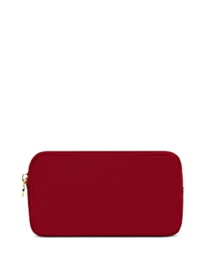 Stoney Clover Lane Classic Small Nylon Pouch In Burgundy