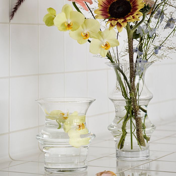 Kosta Boda Pagod Vase In Clear