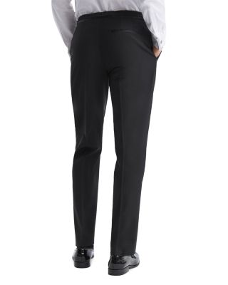 Poker Satin Trim Tuxedo Pants