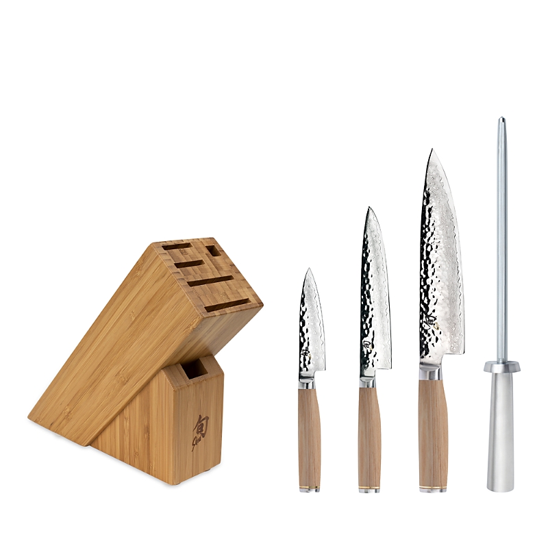 Shun Premier Blonde 5-piece Starter Block Set In Blonde