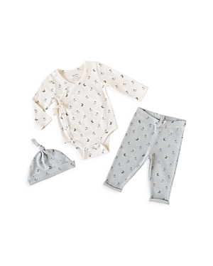 Pehr Unisex Hatchling Kimono 3 Piece Set - Baby In Bunny