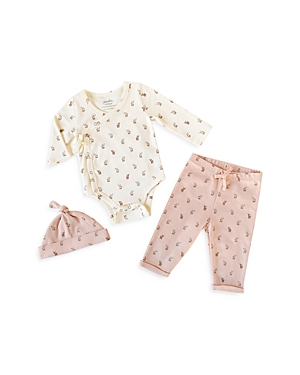 Pehr Unisex Hatchling Kimono 3 Piece Set - Baby In Fawn
