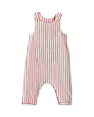 Pehr Unisex Stripes Away Overall - Baby In Peony