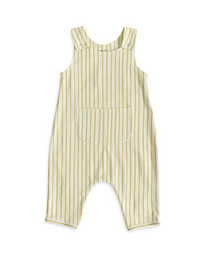Pehr Unisex Stripes Away Overall - Baby In Marigold