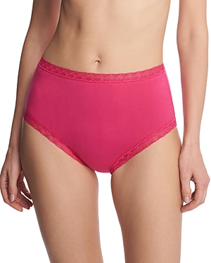 Shop Natori Bliss Full Briefs In Bright Blush