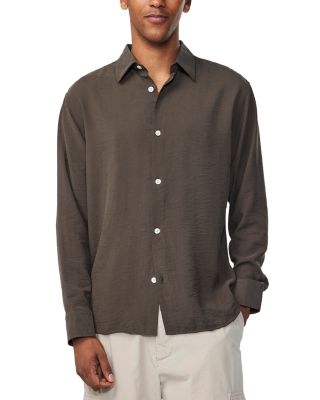 NN07 - Freddy Button Front Long Sleeve Shirt