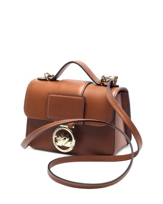 Box-Trot Extra Small Leather Crossbody Bag