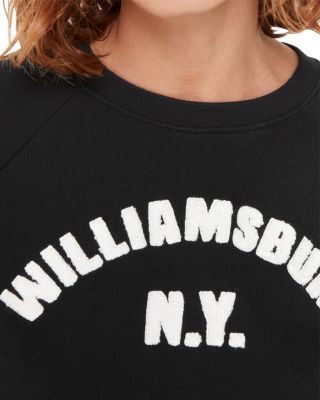 Cotton Williamsburg NY Logo Sweater
